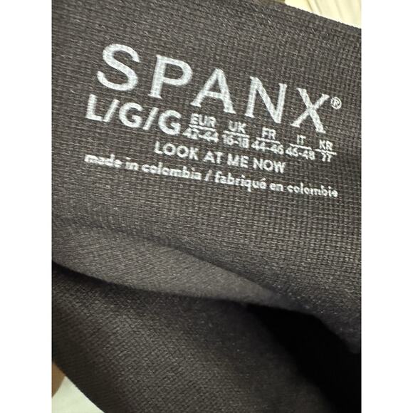 Spanx Black Leggings Size Large/G Women’s High Waist Pre-Owned - Picture 3 of 3